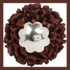 7 Mukhi Rudraksha Silver Capped Pendant